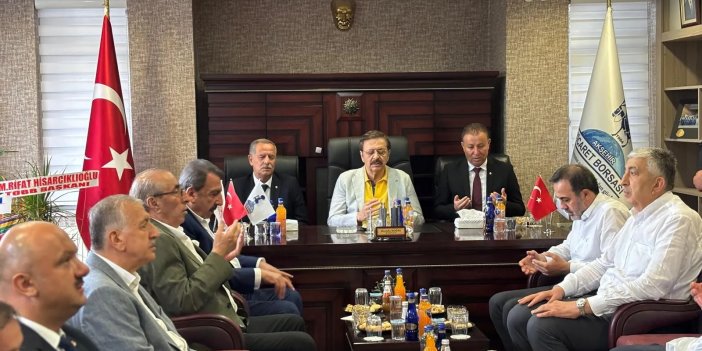 TOBB Başkanı Hisarcıklıoğlu'ndan Konya'da  taziye ziyareti