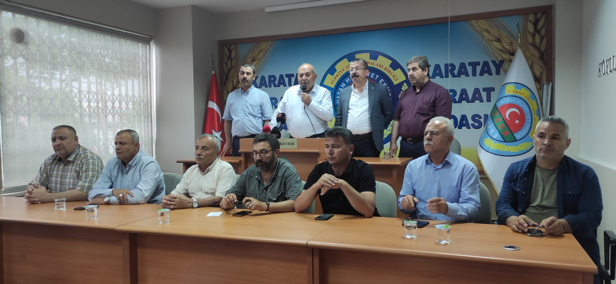 Konya’da oda başkanlarından hububat fiyatlarına tepki! " Fiyatlar çiftçinin sonu demektir"