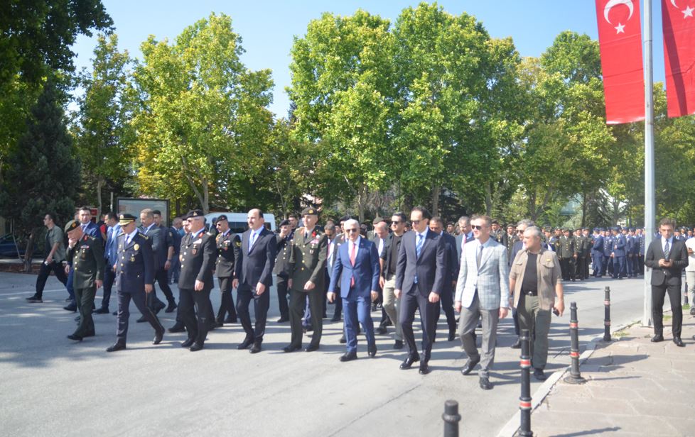 Atatürk'ün Konya'ya gelişinin 105. yıl dönümü törenle kutlandı