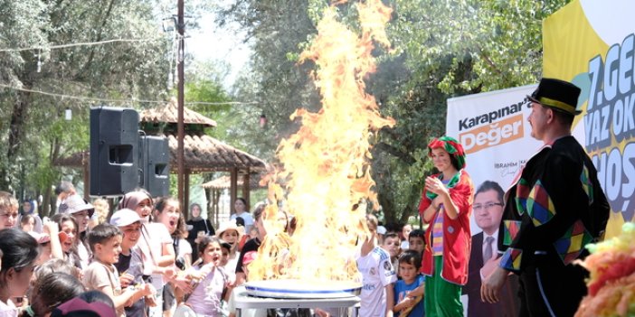 Karapınar'da "Geleneksel Yaz Okulları Şenliği" yapıldı
