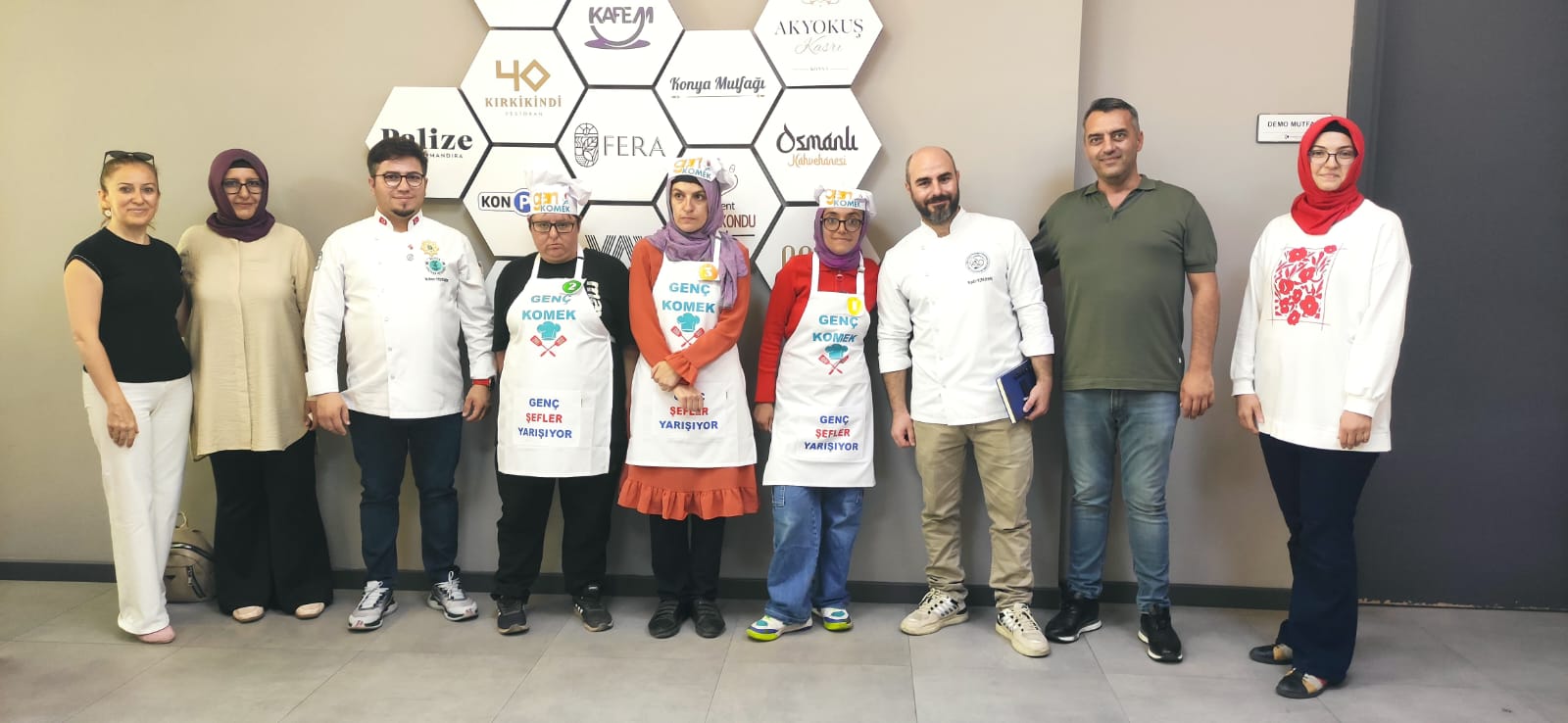 Genç şefler yarıştı