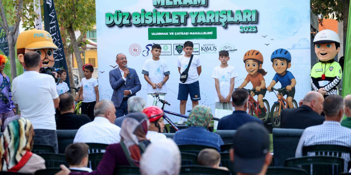 Meram’da Düz Bisiklet Yarışları Renkli Görüntülerle Sona Erdi