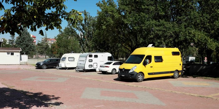 İlgi yoğun! “Karatay Karavan Parkı” şehrin gözdesi oldu