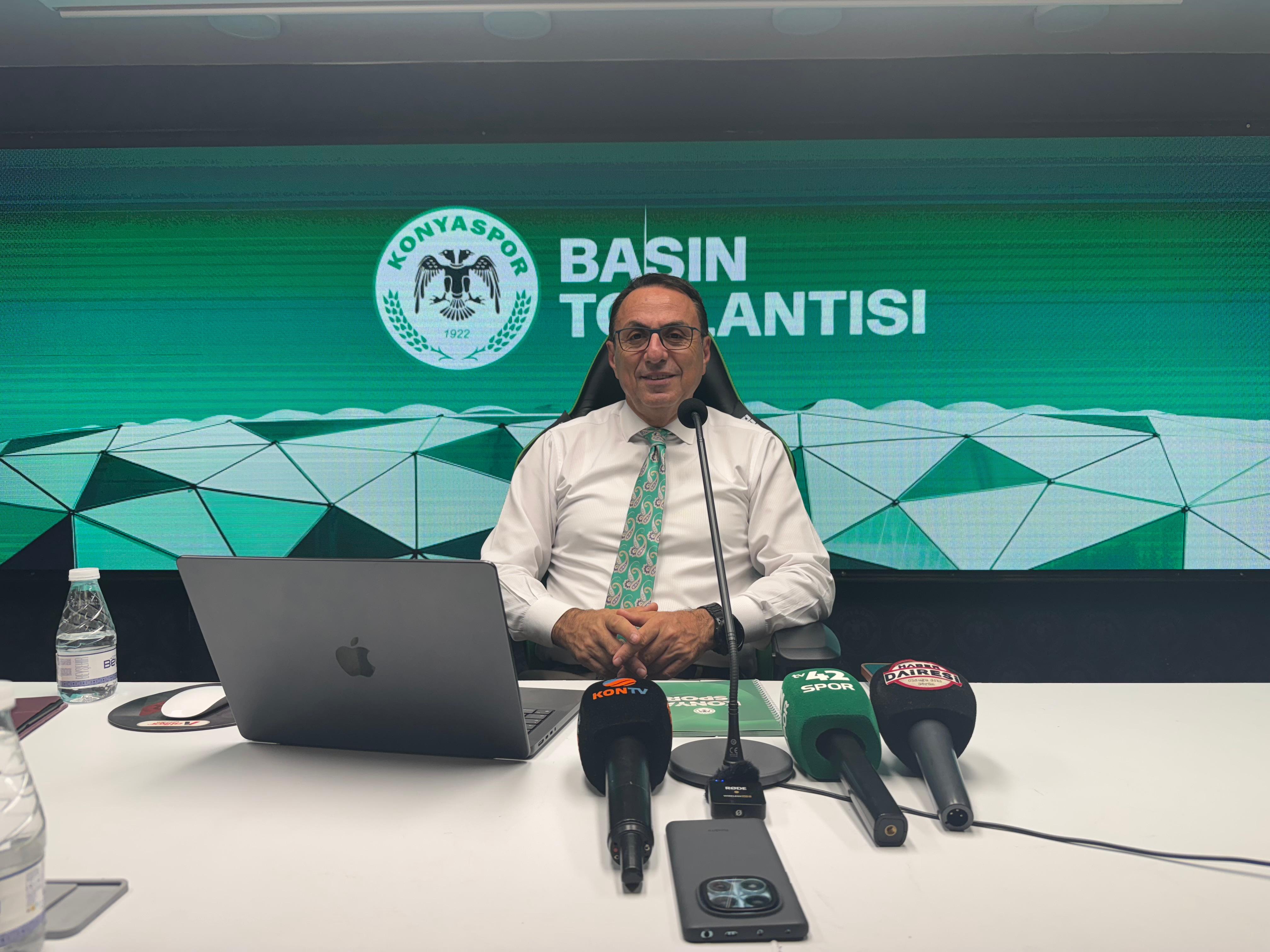 Konyaspor yönetiminden borçlar ile ilgili açıklama