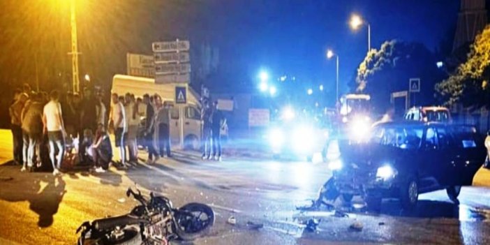 Ankara'da otomobil ve motosiklet çarpıştı: 1 ölü, 1 yaralı