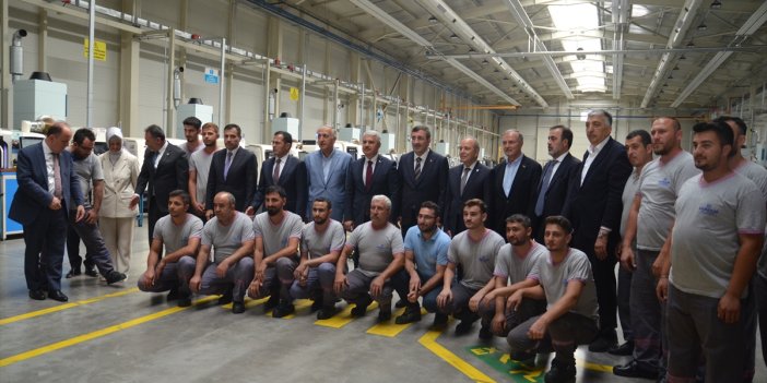 Cevdet Yılmaz'dan Konya firmasına ziyaret