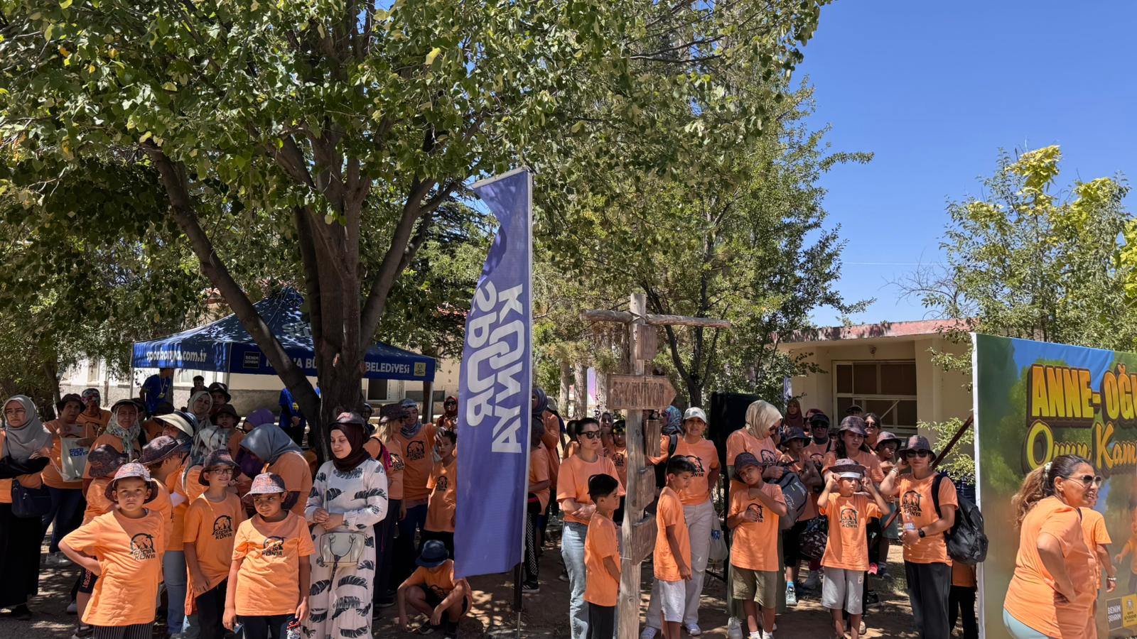 Büyükşehir "Anne-Oğul Kampı" ile ailelere doğa keyfi yaşattı