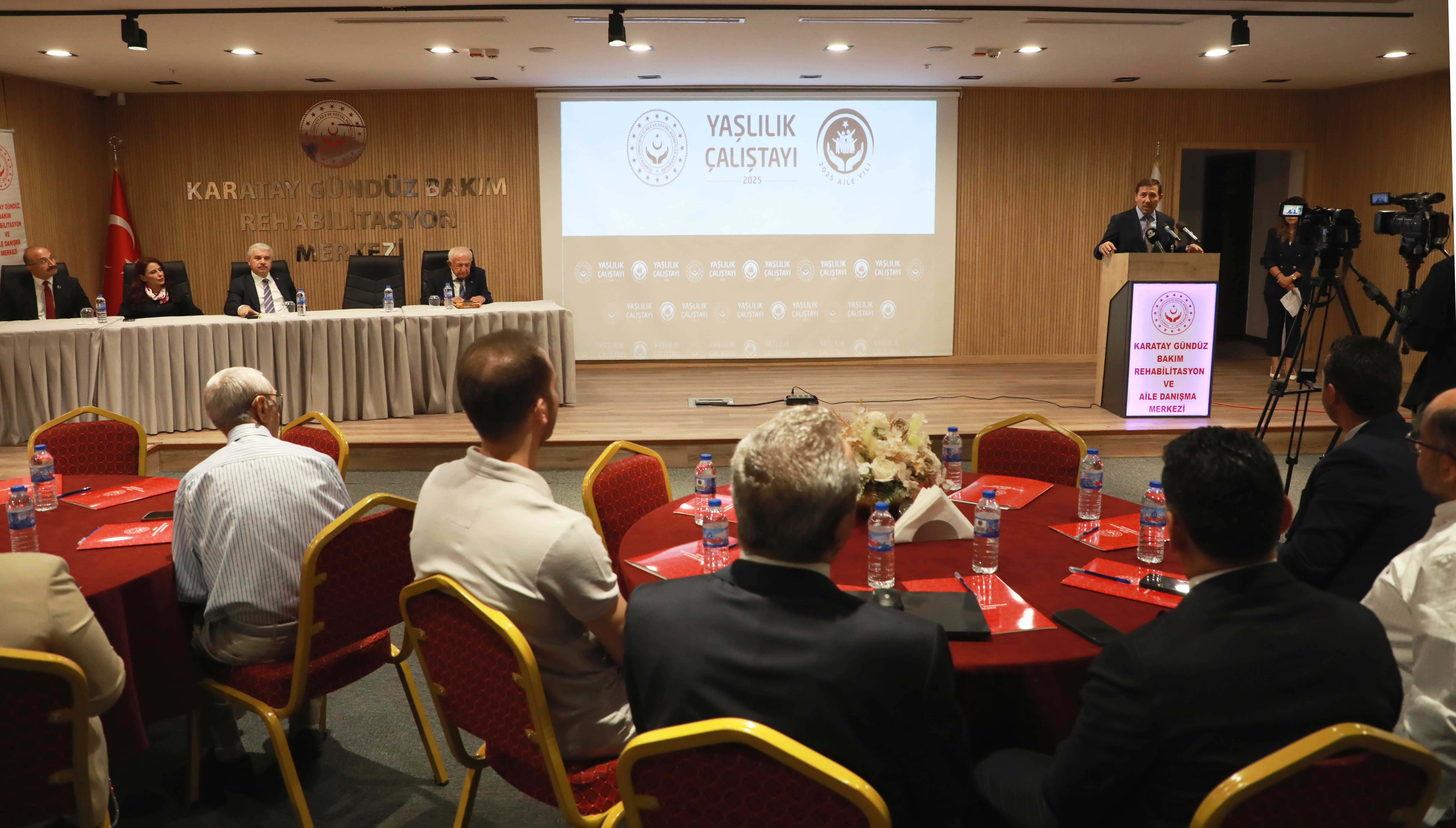 II. Yaşlılık Şurası İl Yaşlı Çalıştayı gerçekleşti