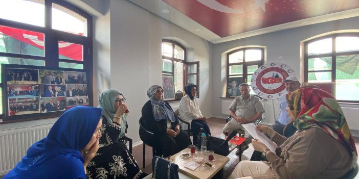 YRP Konya Kadın Kolları'ndan şehit ailelerine ziyaret