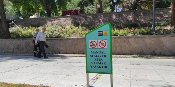 Konya'da ateş yakma yasağı getirildi