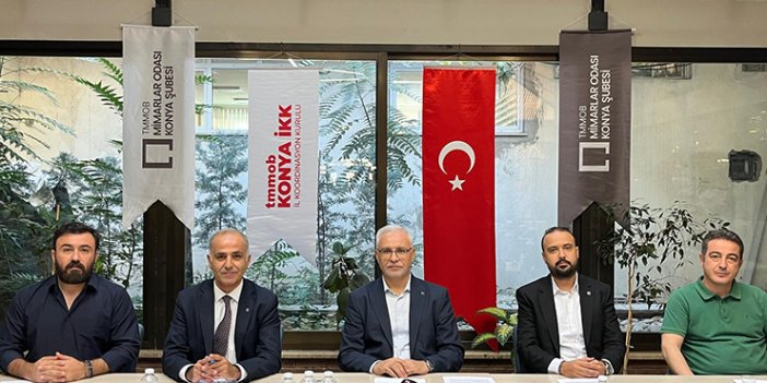 Konya Mimarlar Odası’ndan dirençli kentler çağrısı