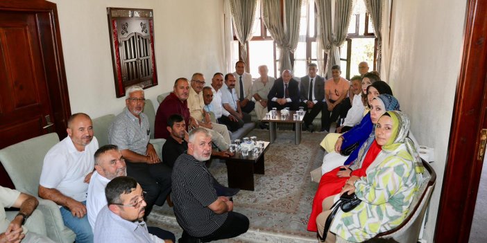 Konya Emniyet Müdürü Yüksek muhtarlarla bir araya geldi