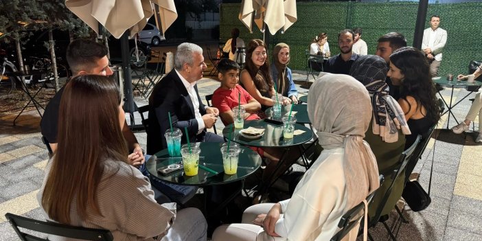 Konya Valisi gençlerle buluştu talepleri dinledi