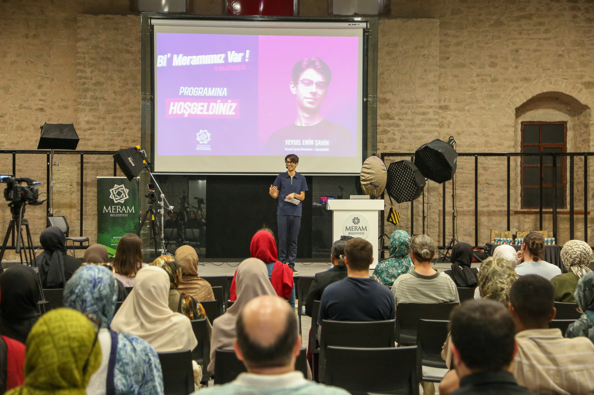 Meram Gençlik Meclisi gençlere her etkinliği ile ilham veriyor