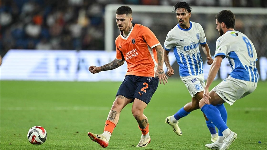 İstanbul Başakşehir, UEFA Konferans Ligi'nde turu Romanya'ya bıraktı
