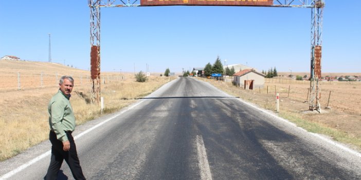 Sülüklü-Cihanbeyli kara yolu tamamlandı Vatandaş memnun