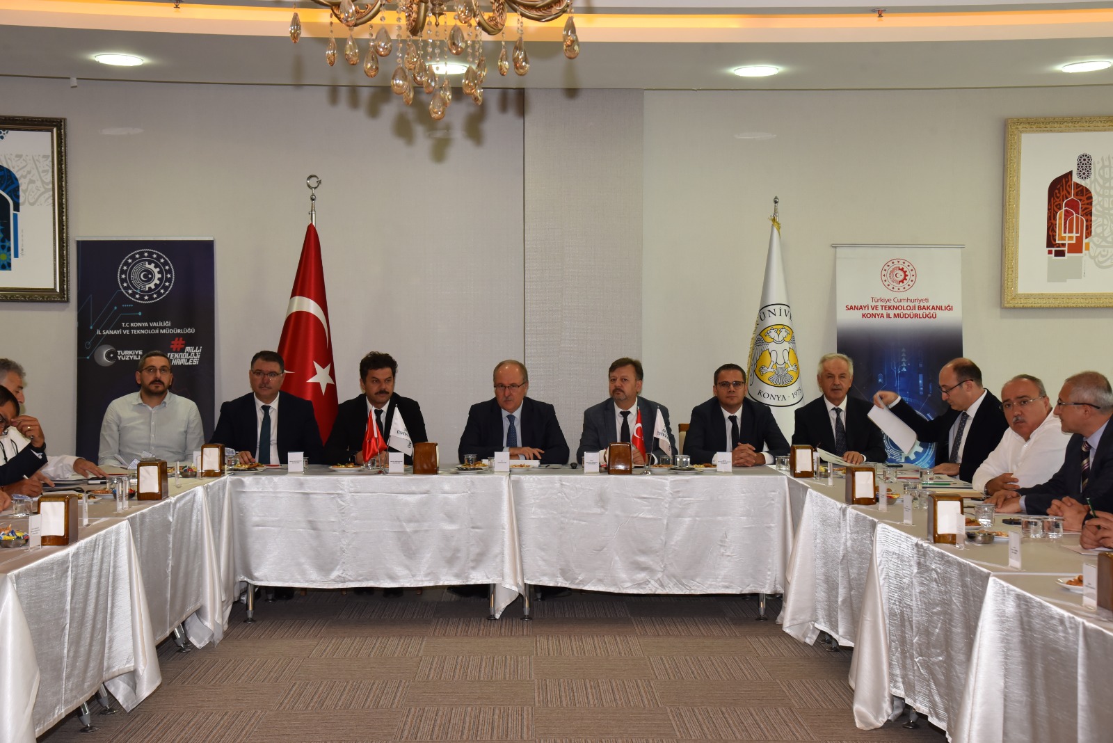 SANTEK Selçuk Üniversitesinde toplandı