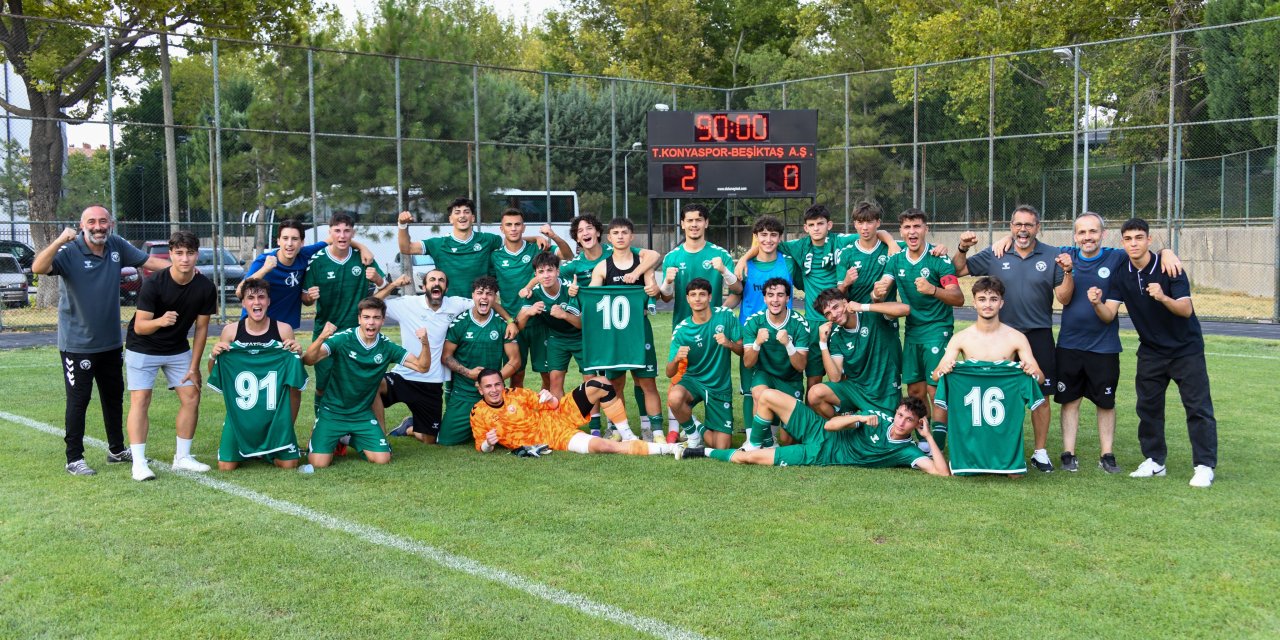 Konyaspor U19'dan Beşiktaş galibiyeti