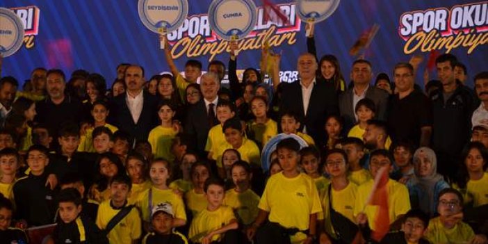 Konya'da "İlçe Spor Okulları Olimpiyatları" başladı