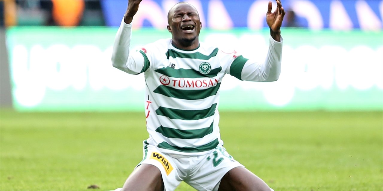 Konyaspor'da Senegalli forvet ile yollar ayrıldı