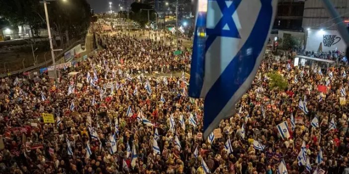 Netanyahu, İsraillilerin sabrını taşırdı! Binlerce kişi meydanlara döküldü