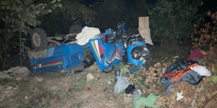 Şarampole devrilen patpattaki 4 kişi öldü