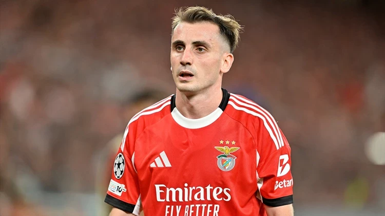 Kerem Aktürkoğlu, Benfica'ya veda etti!