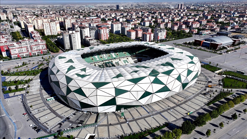 Konya milli maç heyecanına hazır