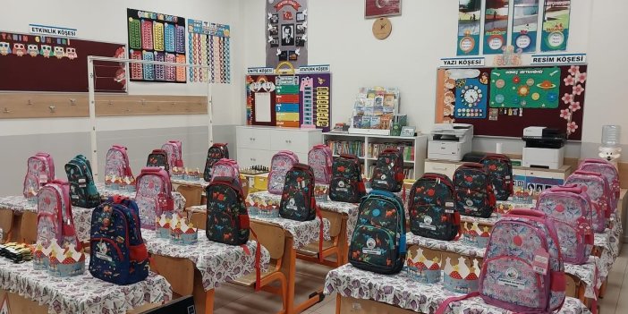 Karapınar Belediyesi öğrencileri sevindirdi