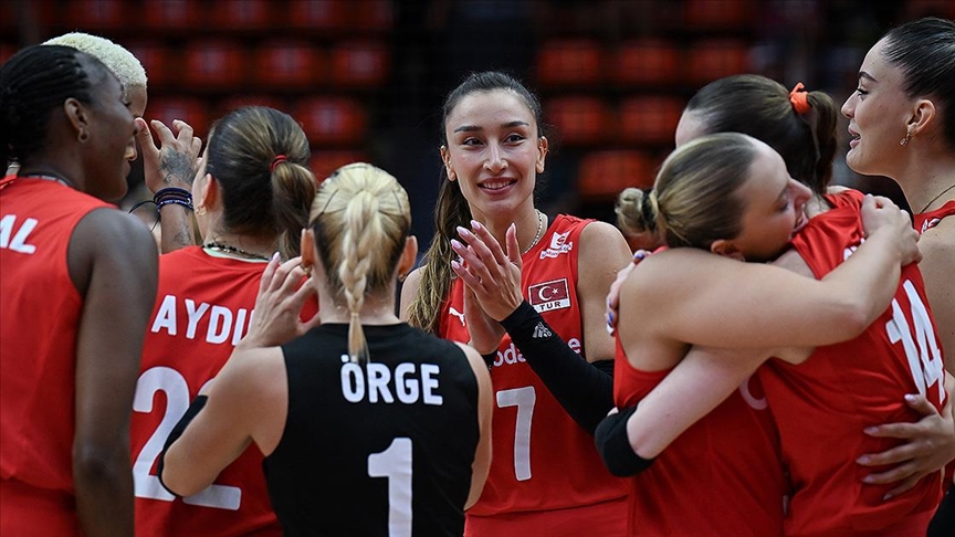 A Milli Kadın Voleybol Takımı, Dünya Şampiyonası çeyrek finalinde yarın ABD karşılaşacak