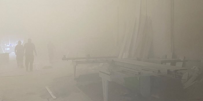 Konya'da korkutan yangın! Mobilya atölyesi kullanılamaz hale geldi