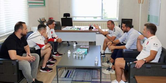 Konyaspor Teknik Direktörü Recep Uçar, A Milli Futbol Takımı'nı ağırladı