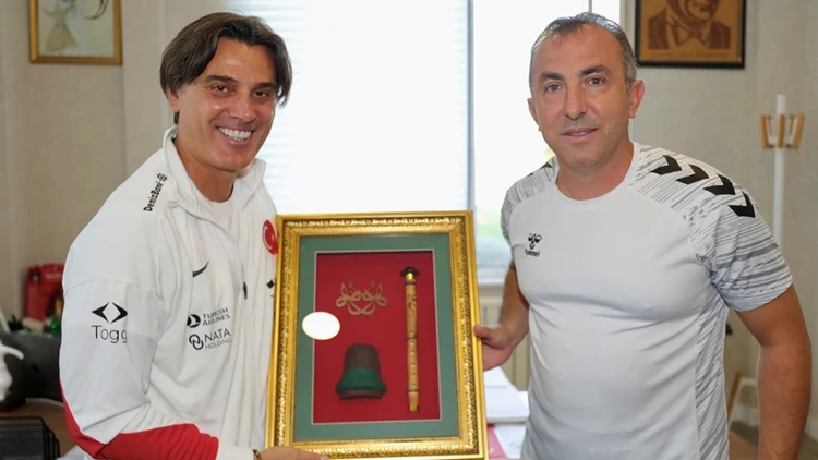 Recep Uçar, Montella ile bir araya geldi