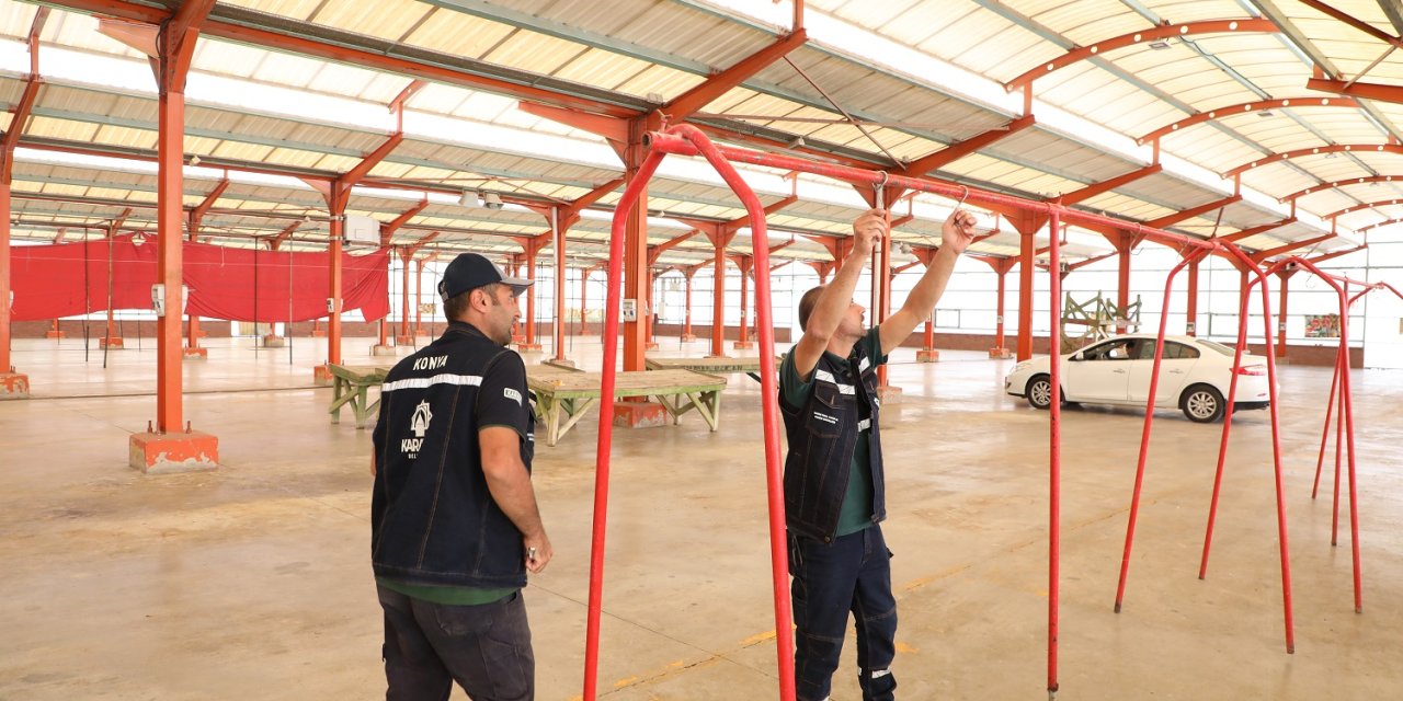 Karatay’da kurban kesim yerleri belli oldu