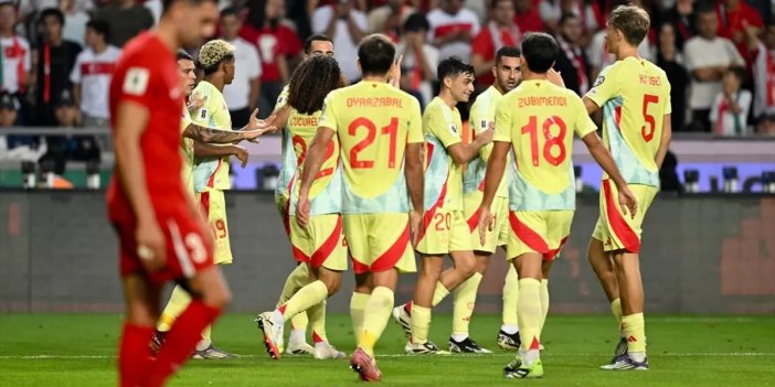 A Milli Takımımız İspanya karşısında hüsrana uğradı