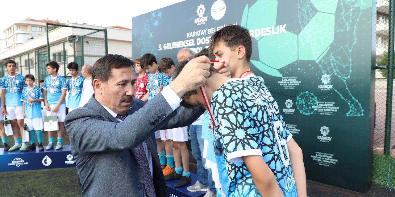 Karatay’da 3. Geleneksel Futbol Turnuvası sona erdi