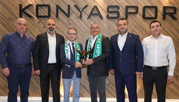 Konyaspor'a ziyaretler devam devam ediyor