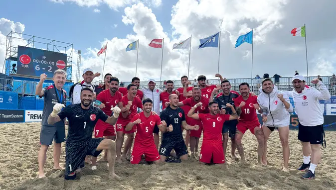 Plaj Futbolu Milli Takımı Avrupa A Ligi'nde