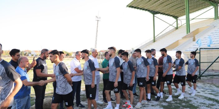 Ilgın Kaplıca Belediyespor dualarla sezonu açtı