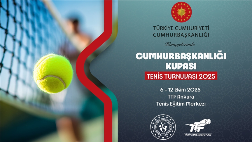 Cumhurbaşkanlığı Kupası Tenis Turnuvası ilk kez düzenlenecek
