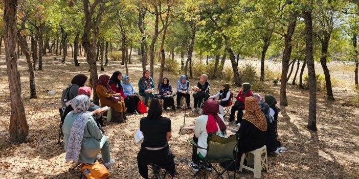 Beyşehir'de Filistinli çocuklar doğa etkinliğine katıldı