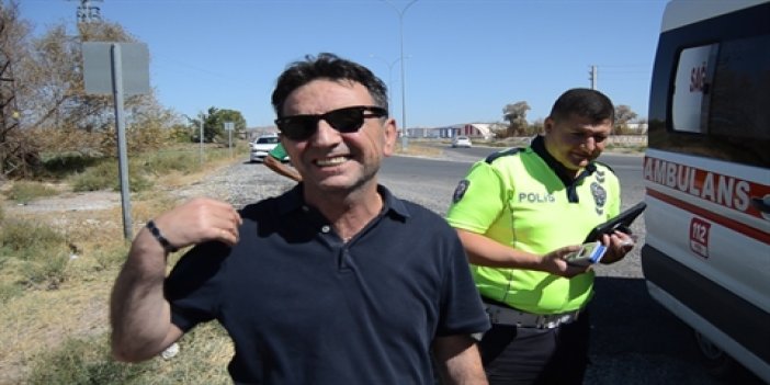 Aksaray'da sulama kanalına düşen otomobilin sürücüsü: Tavus kuşu gibi uçtum