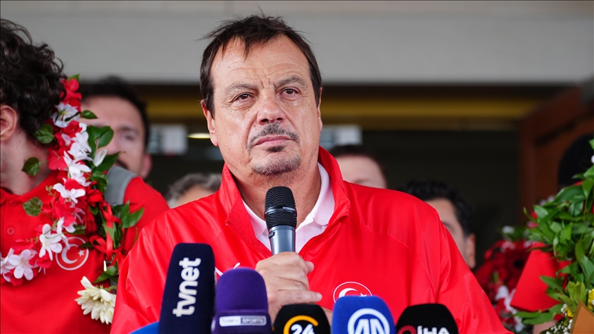 A Milli Erkek Basketbol Takımı Başantrenörü Ergin Ataman gelecek için ümitli