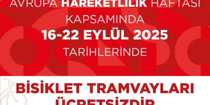 Konya'da tramvayla bir hafta ücretsiz olacak! AKOM duyurdu