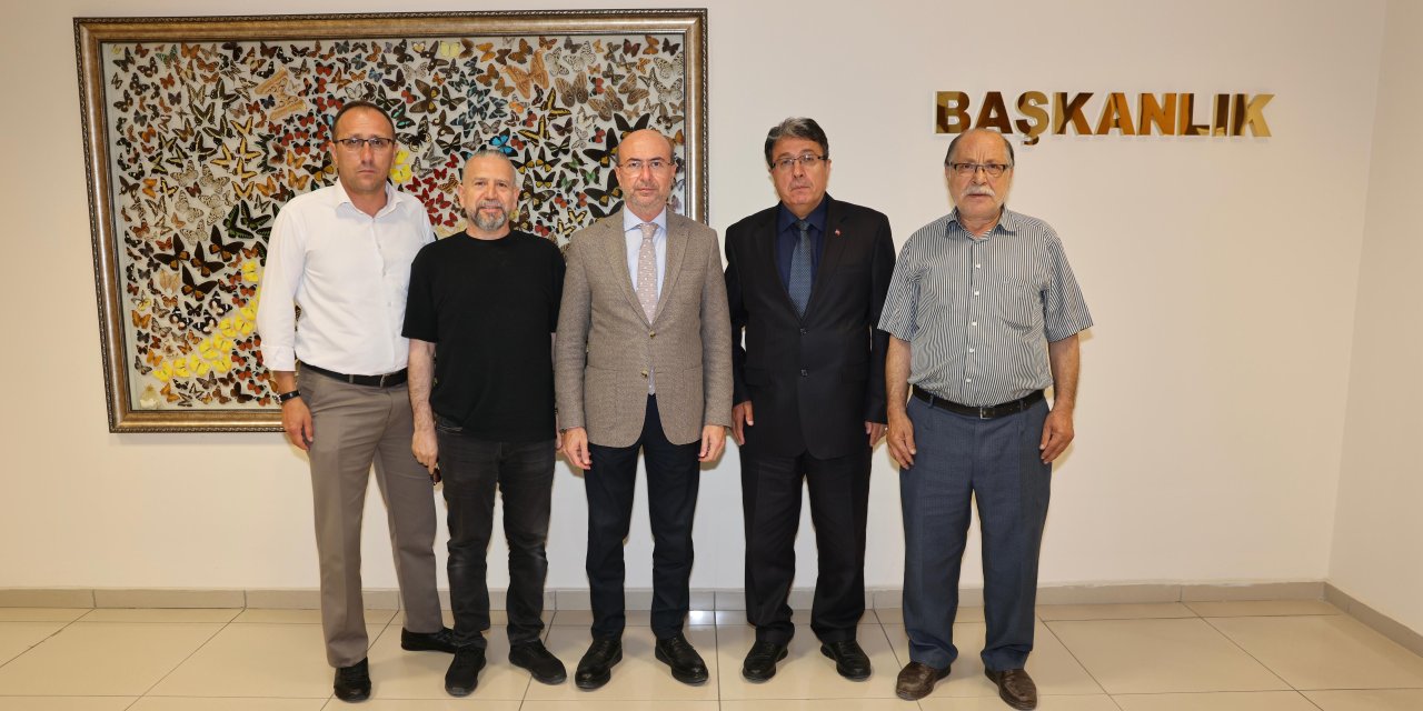 Pekyatırmacı’ya, kırtasiyeciler odasından hayırlı olsun ziyareti