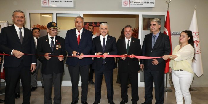 Konya Şehir Hastanesi'nde  ‘Şehit Yakınları ve Gaziler İrtibat Bürosu’ Açıldı