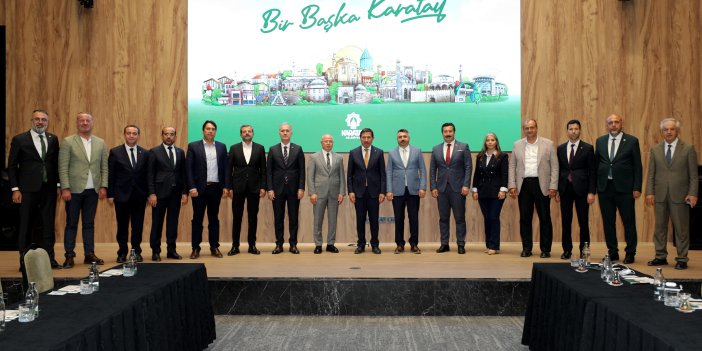 Bursa heyeti Karatay'da “Tecrübe Paylaşımı” toplantısına katıldı