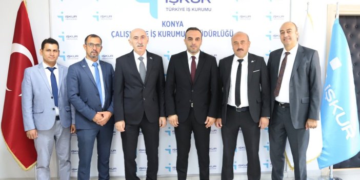 İŞKUR İl Müdürü Çiftci’ye KONİAD’dan ziyaret