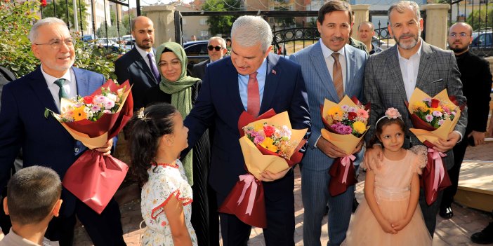 Vali Akın, Kaymakam Ayhan ve Başkan Kılca vatandaşlarla buluştu