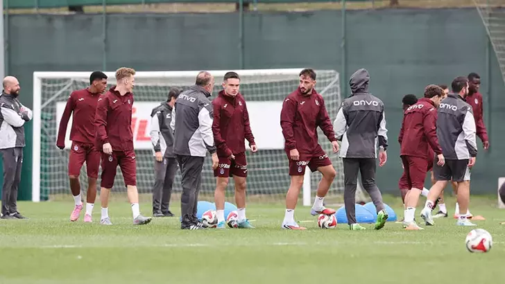 Trabzonspor, Gaziantep FK maçı hazırlıklarını sürdürdü